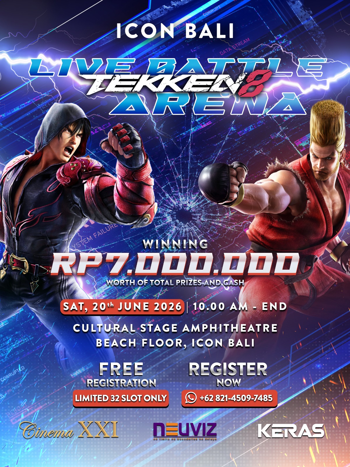 Tekken 8 Live Battle Arena – ICON Bali