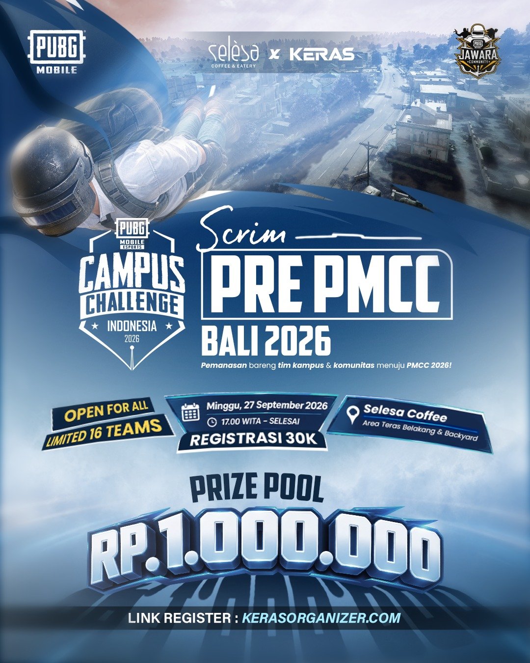 PRE-PMCC PUBG MOBILE SCRIM BALI 2026